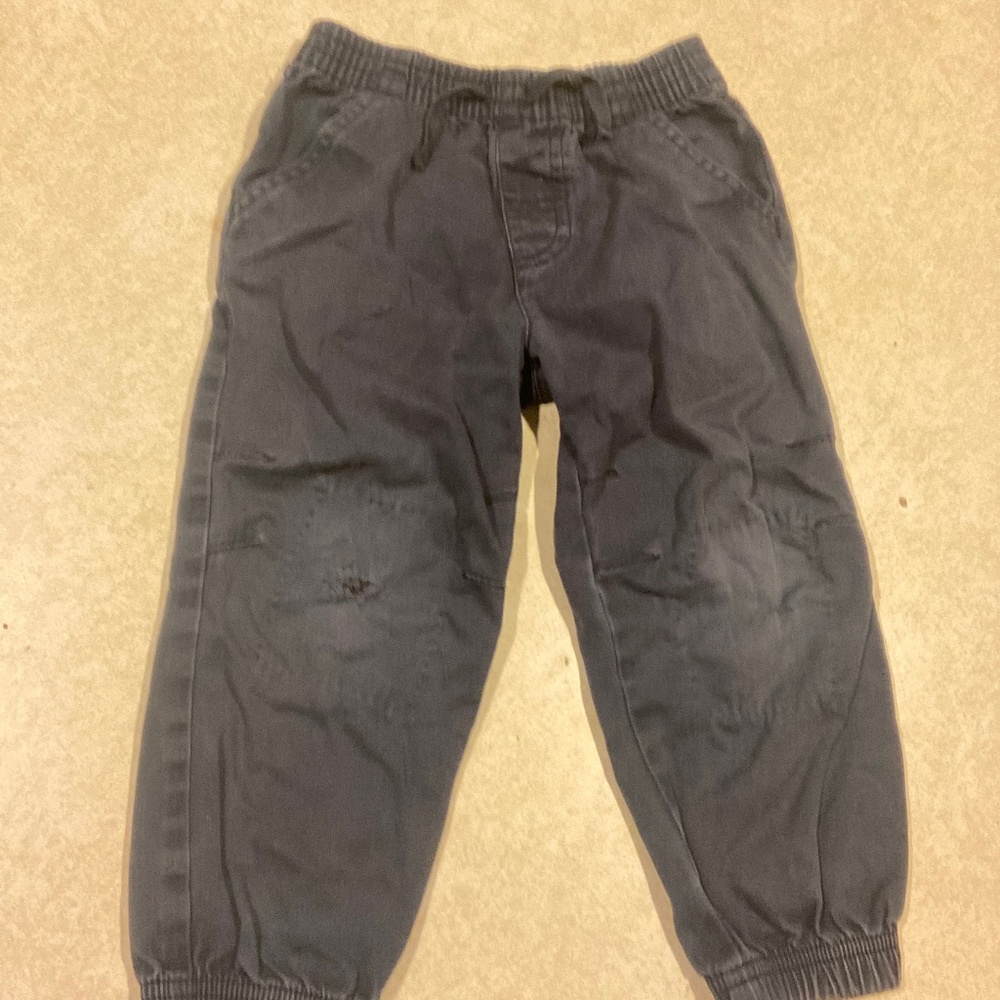 2T blue pants with pockets